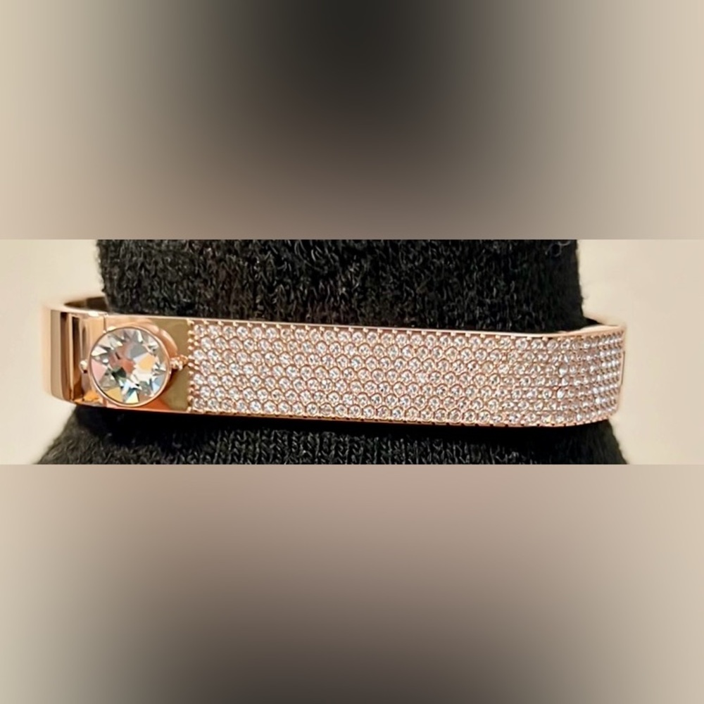 Swarovski Rose Gold Bangle